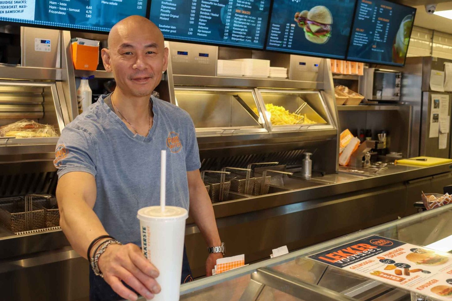 ondernemer foodmaster wilnis. Haal hier je lekkere shake.